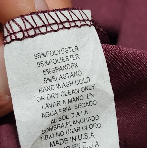 Burgundy Dress - Picture 8 of 10